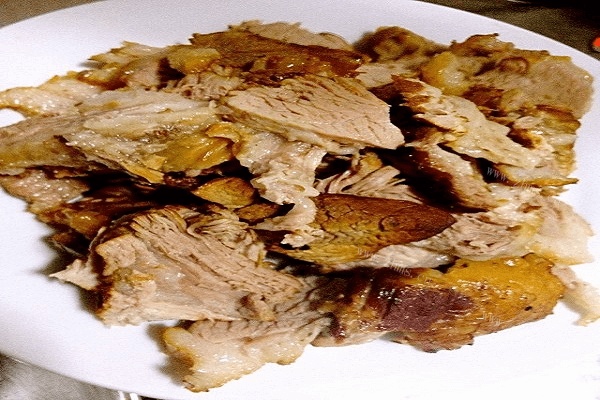 喜欢吃熏肉大饼的，可以试试这种味道鲜美的熏肉大饼做法做法图解6)