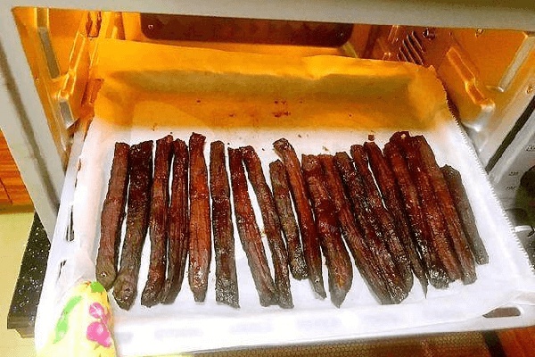 风干牛肉干做法图解2)