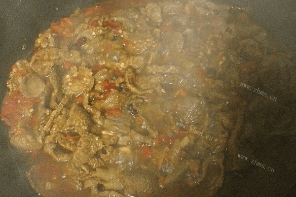 香喷喷麻辣牛肉锅仔做法图解9)