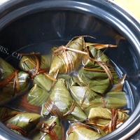 美味的枧水粽的做法图解八