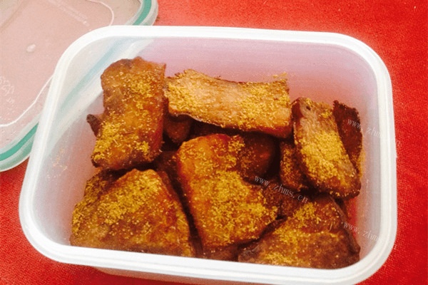 超好吃的手撕猪肉干做法图解6)