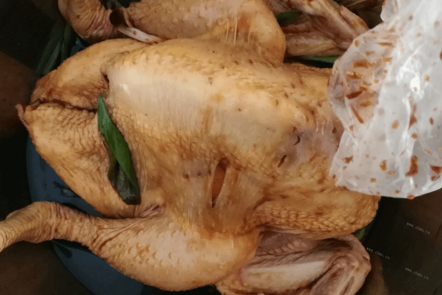 不用烤箱烤鸡的做法-高压锅食谱做法图解2)