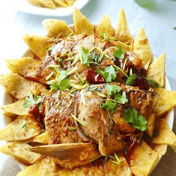 鱼头泡饼