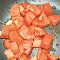 西红柿炒虾仁的做法图解五