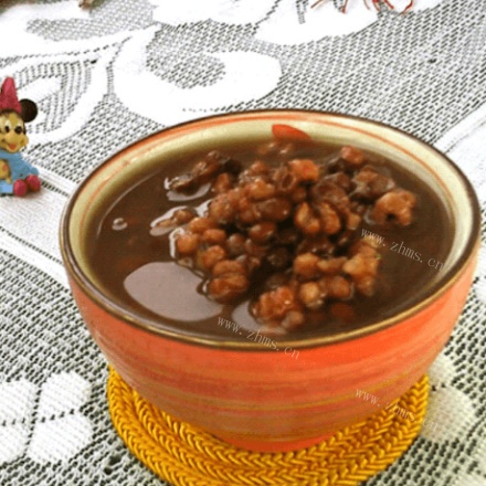 慢炖锅版薏米红豆粥的做法