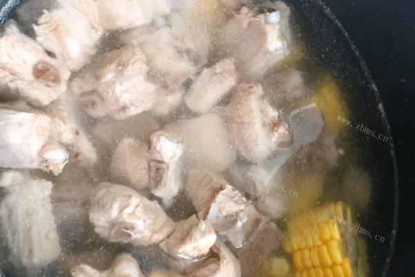 电饭煲版排骨萝卜汤做法图解5)
