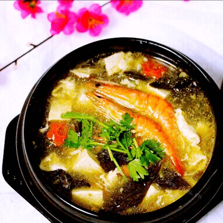 海带炖豆腐