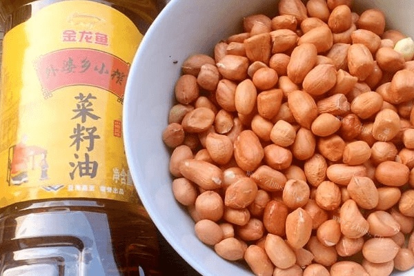 营养丰富的油炸花生米做法图解1)