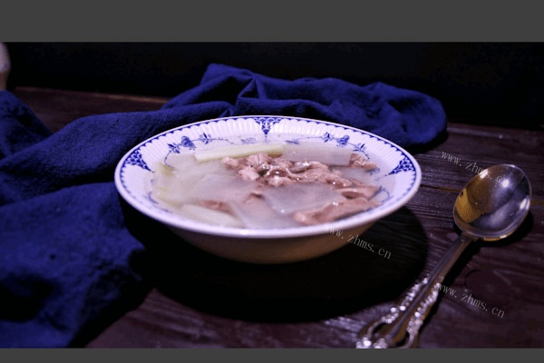 好吃的羊肉老黄瓜汤的做法做法图解6)