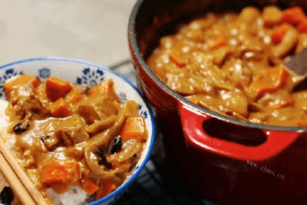 咖喱牛肉饭做法图解11)
