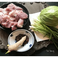 包菜猪肉水饺的做法的做法图解三