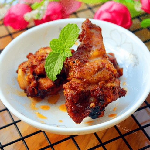 美味的香辣鸡腿