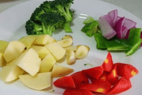 简单版咖喱鸡肉饭做法图解1)