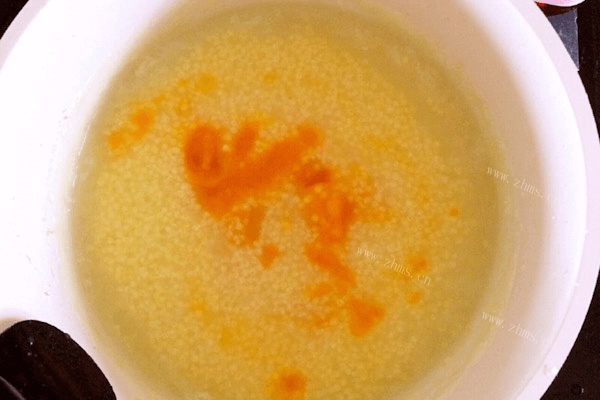 鸡肝粥—宝宝小辅食做法图解4)