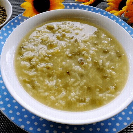好吃的大米绿豆粥