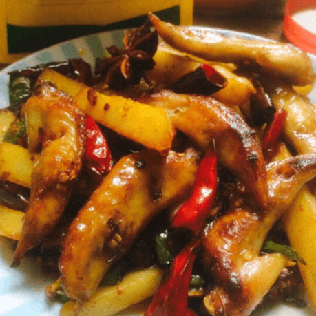家常干煸鸡翅尖