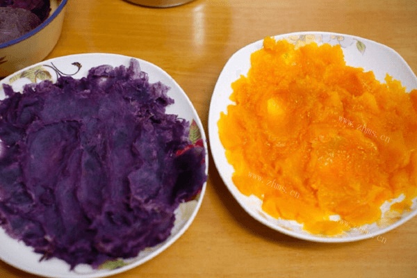 简单的花色馒头怎么制作呢做法图解1)