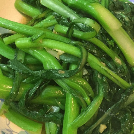 蒜蓉炒菜心