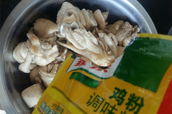 家常炖鸡块做法图解3)