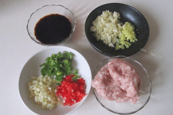 肉末茄子做法图解2)