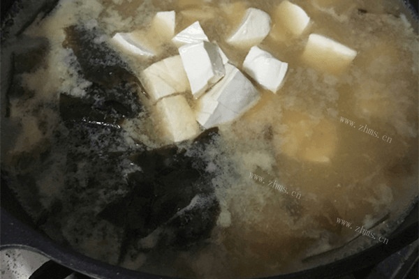 味噌汤做法图解4)