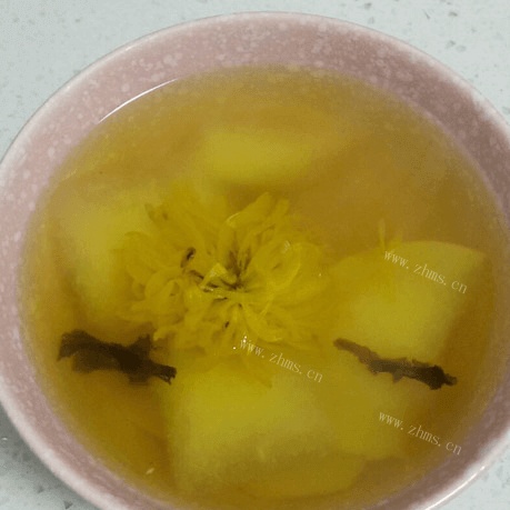甜美太子参雪梨糖水
