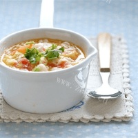 豆腐西红柿鸡蛋疙瘩汤的做法图解七