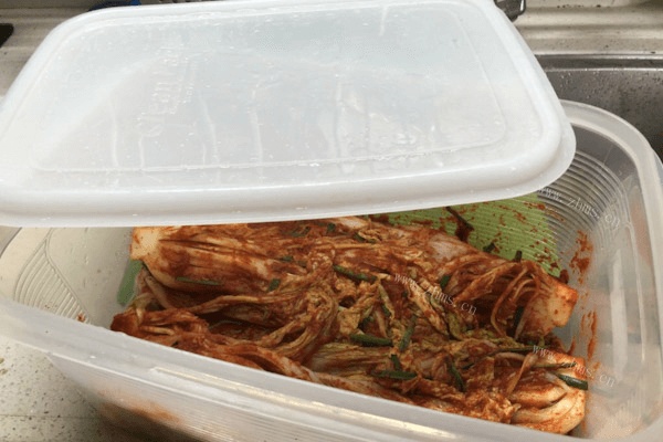 自制辣白菜做法图解5)