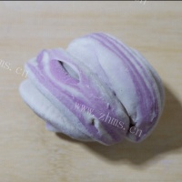 自己做的紫薯花卷的做法图解五