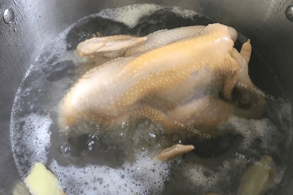 好吃的猪肚包鸡的做法做法图解4)