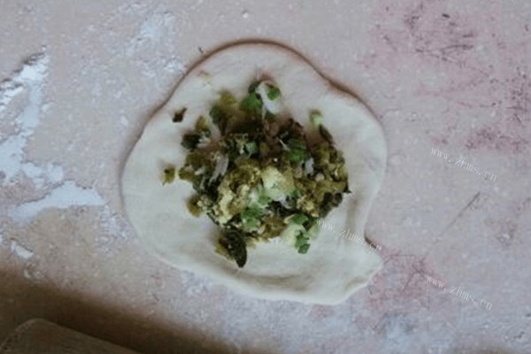 美味可口的黄油烙饼做法图解5)