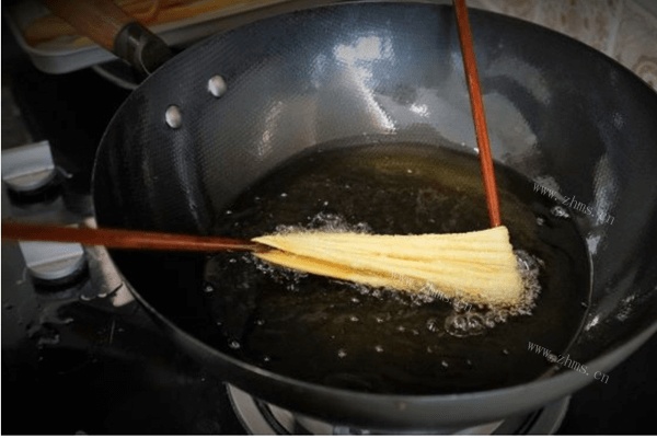 美味的麻油撒子做法图解5)