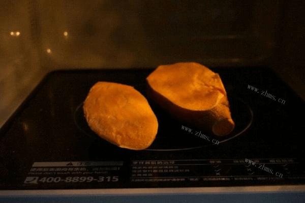 芝士焗番薯做法图解2)