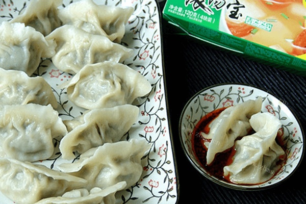 鲜香茴香苗馅饺子