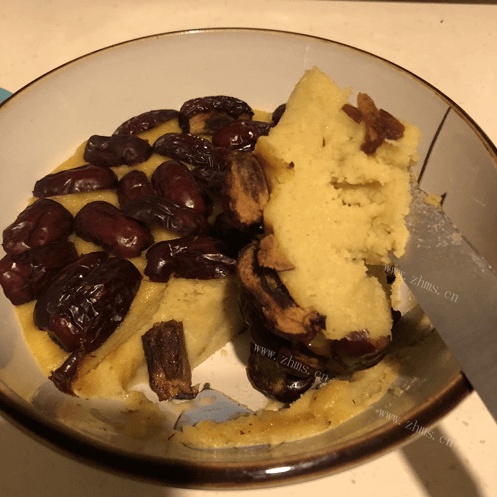 自己做的黄米面年糕