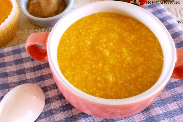 鸡肝粥—宝宝小辅食做法图解5)