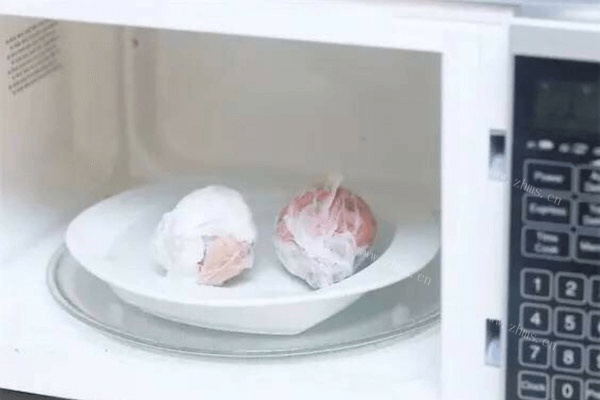 微波炉烤红薯做法图解3)
