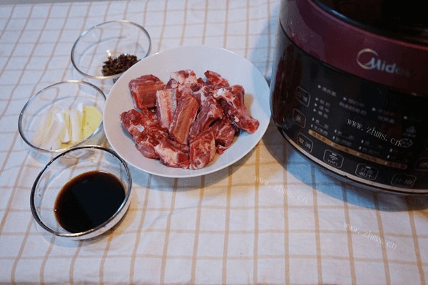 排骨汤(电压力锅)做法图解1)