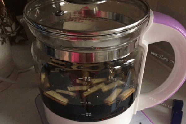 美味的可乐姜汤做法图解4)