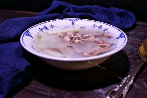 好吃的羊肉卷冬瓜汤的做法做法图解6)