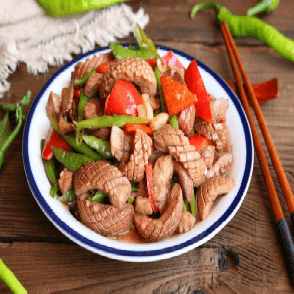 家常爆炒腰花