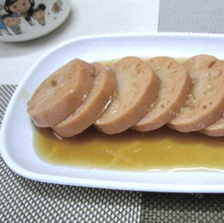 蜜汁糯米藕