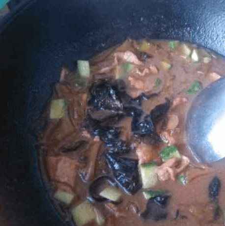 咸鲜的粉皮靠肉的做法