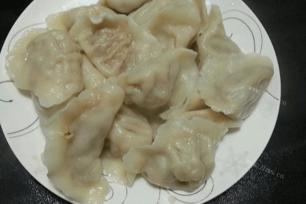 驴肉芹菜馅饺子做法图解7)