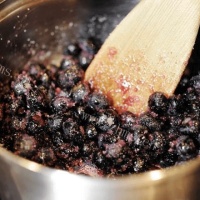 蓝莓果酱怎么做好吃又简单，学会这技巧，开店火一家的做法图解四