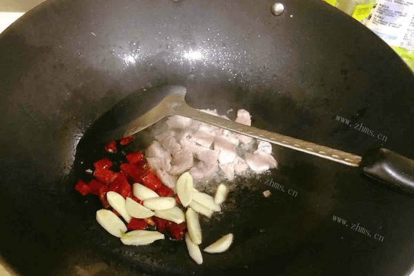 四季豆炒肉的做法做法图解3)