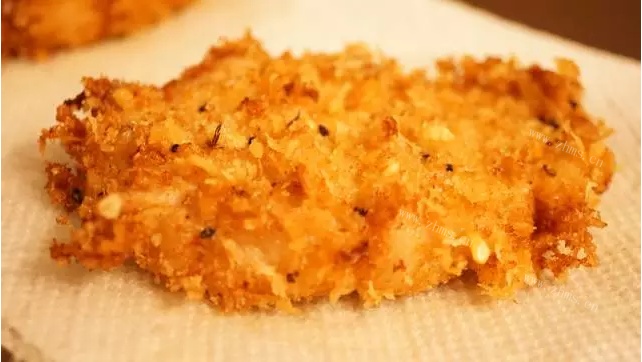 酥炸猪排做法图解5)