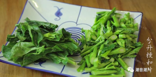 姜蓉芥蓝，做一次就会爱上这道简单的潮菜做法图解2)