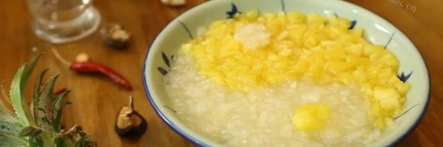 潮汕冬瓜菠萝羹做法图解5)