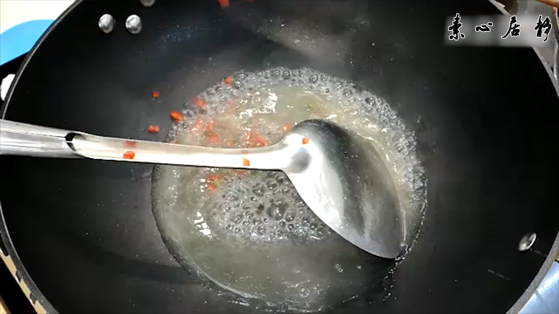 小葱拌豆腐蒸油煎香菇片-素心居静庄青山做法图解18)
